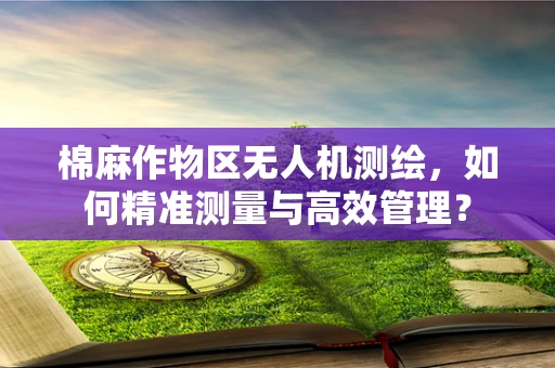 棉麻作物区无人机测绘，如何精准测量与高效管理？