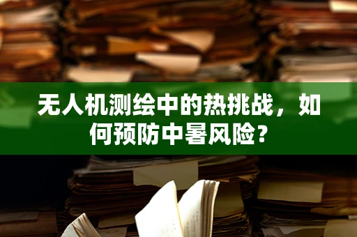 无人机测绘中的热挑战，如何预防中暑风险？