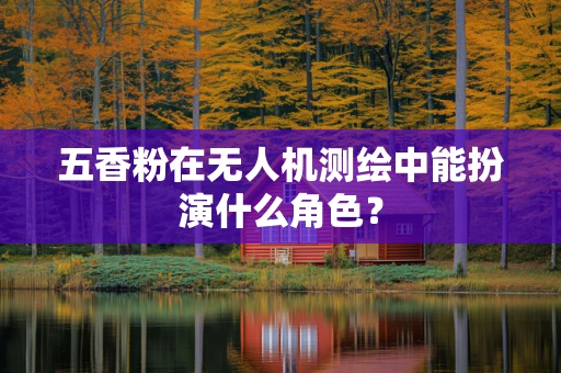 五香粉在无人机测绘中能扮演什么角色？