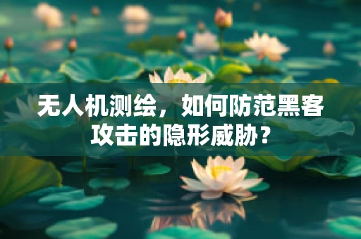 无人机测绘，如何防范黑客攻击的隐形威胁？