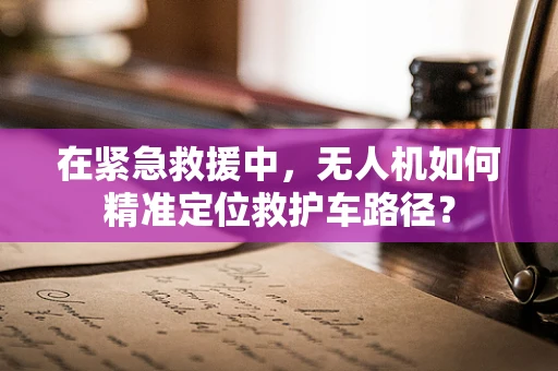 在紧急救援中，无人机如何精准定位救护车路径？