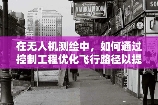 在无人机测绘中，如何通过控制工程优化飞行路径以提升测量精度？