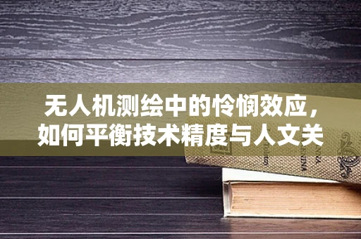 无人机测绘中的怜悯效应，如何平衡技术精度与人文关怀？