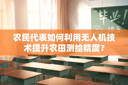 农民代表如何利用无人机技术提升农田测绘精度？