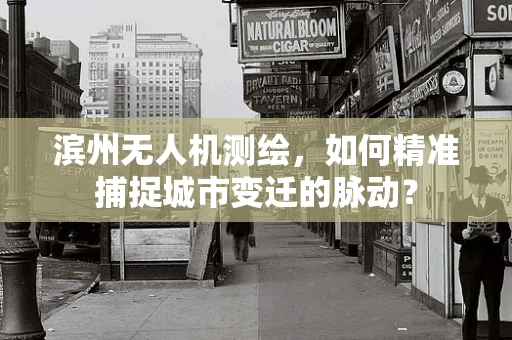 滨州无人机测绘，如何精准捕捉城市变迁的脉动？