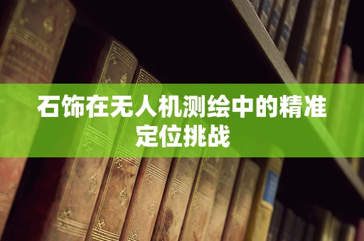 石饰在无人机测绘中的精准定位挑战