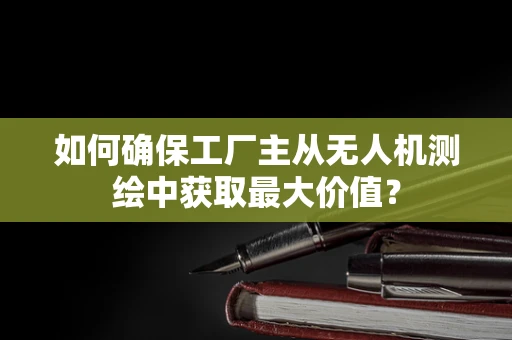 如何确保工厂主从无人机测绘中获取最大价值？