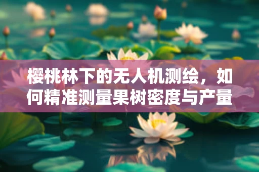 樱桃林下的无人机测绘，如何精准测量果树密度与产量潜力？